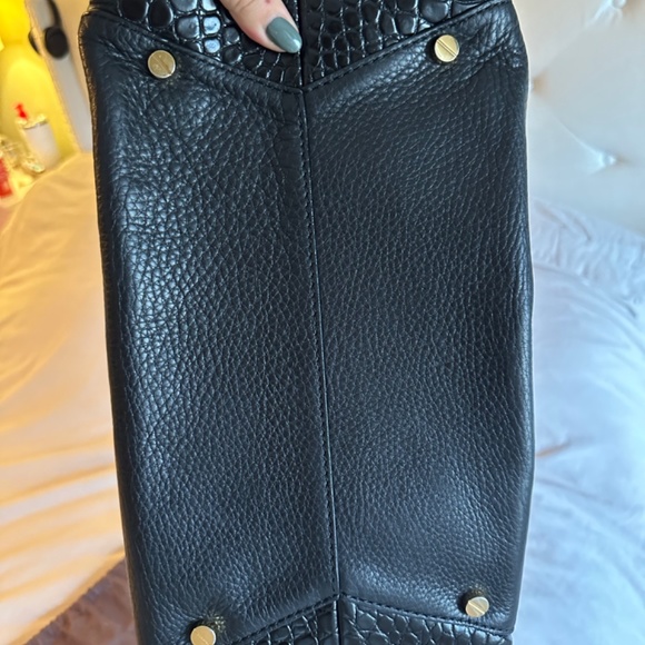 Michael Kors Collection - black croc leather tote - Picture 5 of 5